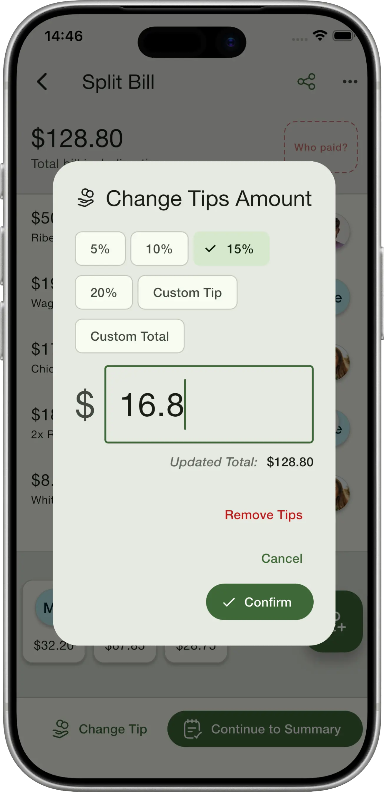 Tips are easy (and fair)!